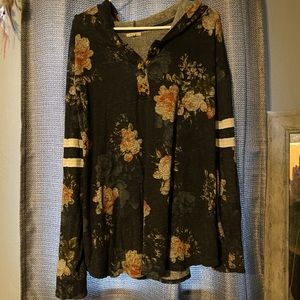 Maurices light hooded sweatshirt